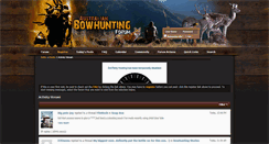 Desktop Screenshot of bowhunting-forum.com